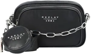 Replay Fw3180.098 Crossbody Bag In Black For Women