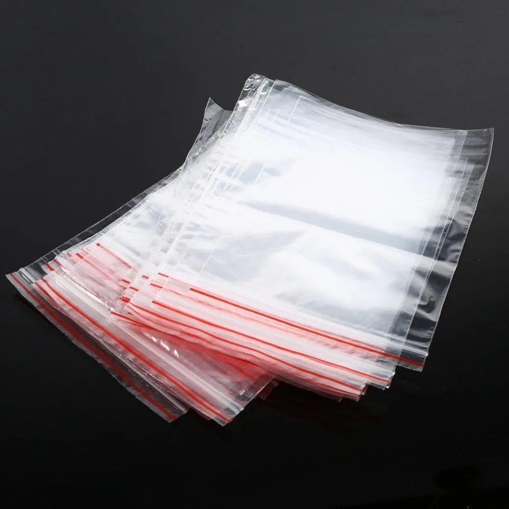 Resealable Clear Storage Pouches (30 Pcs)