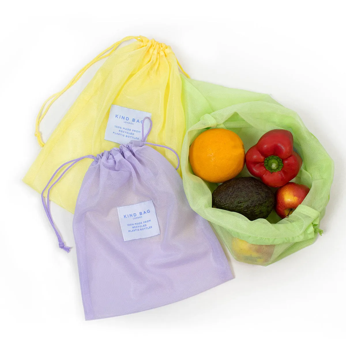 Reusable Mesh Bags | Set Of 3