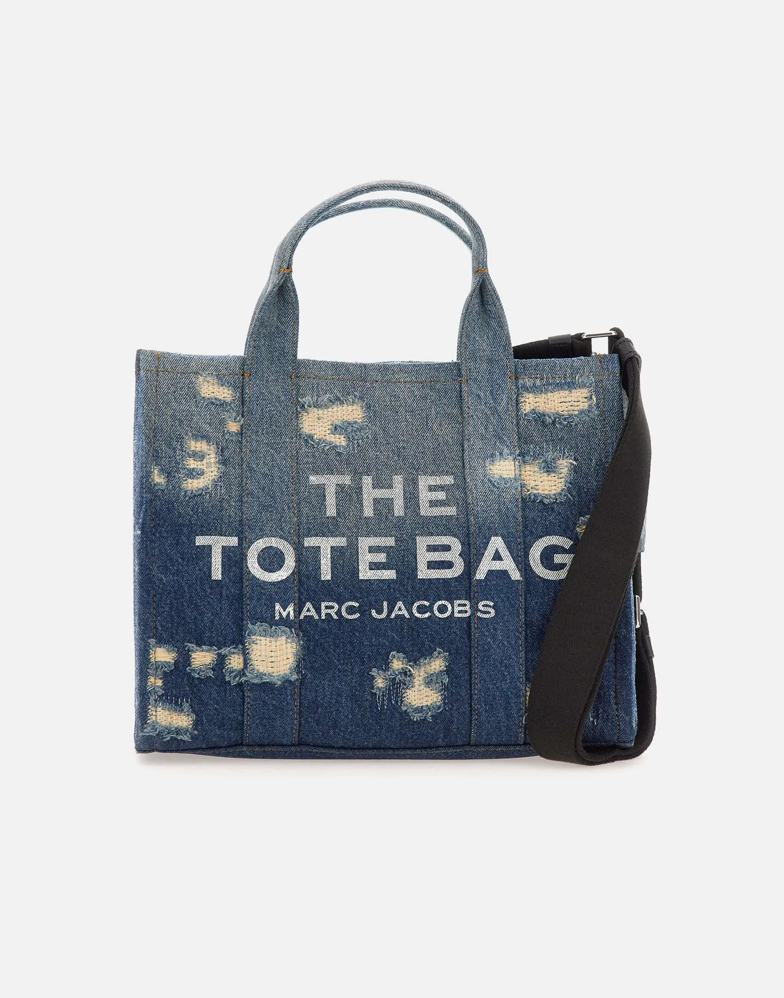 Rip and Repair Denim Tote Bag