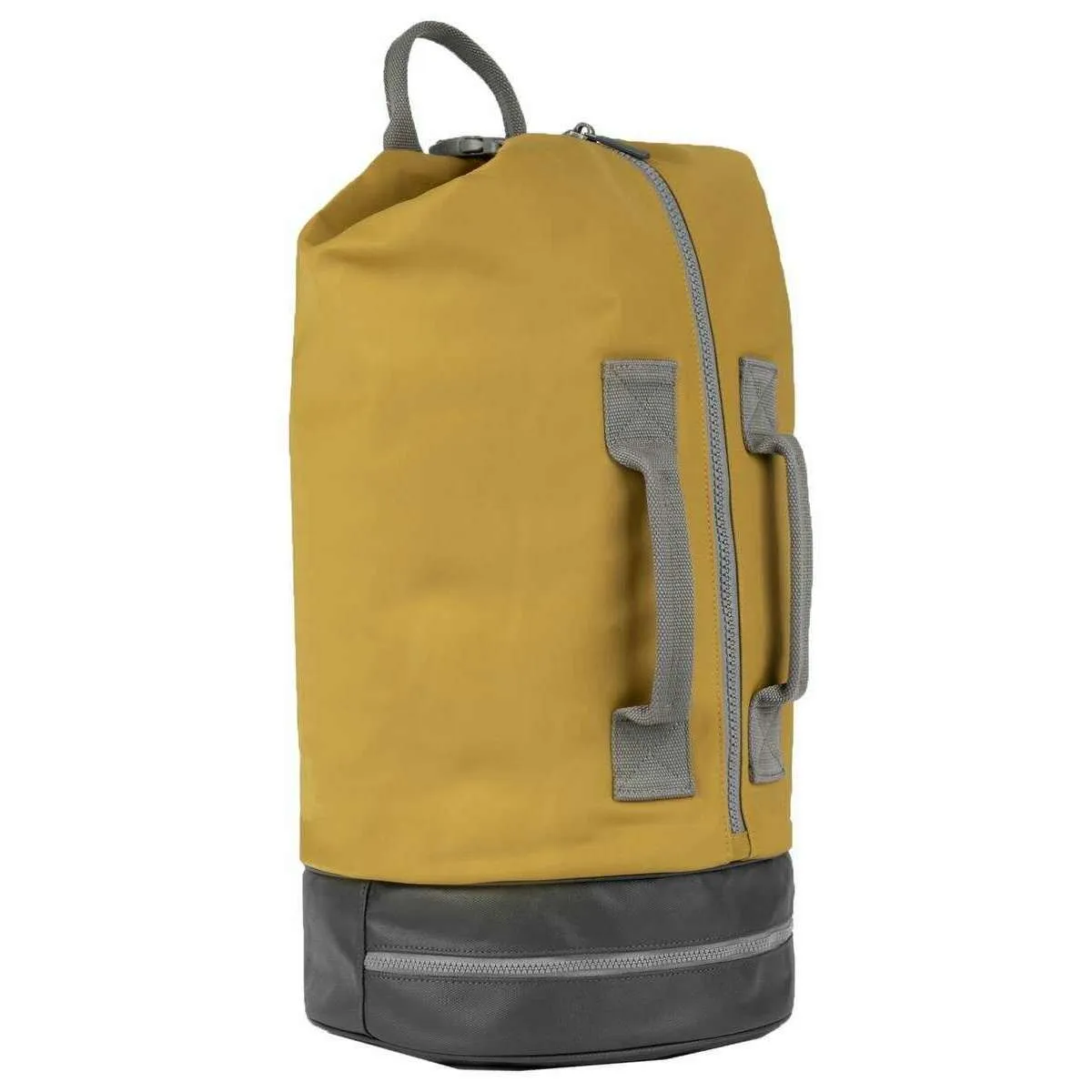 Roka Heathrow Large Recycled Canvas Duffle Bag - Corn Yellow