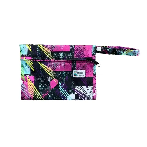 Small Wet Bag - Pink Splash