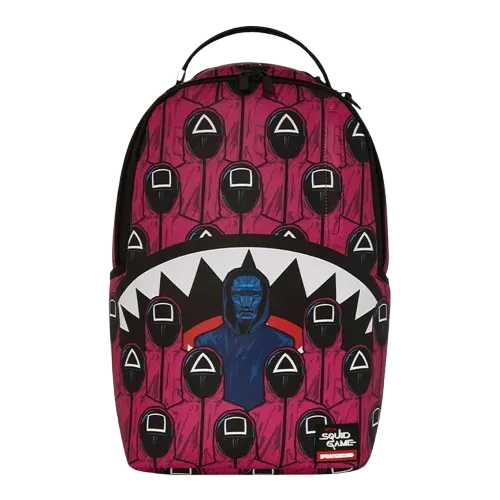 Sprayground Chrome Crusher Graff Backpack - Purple / Blue