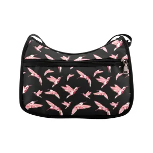 Strawberry Black Crossbody Bags