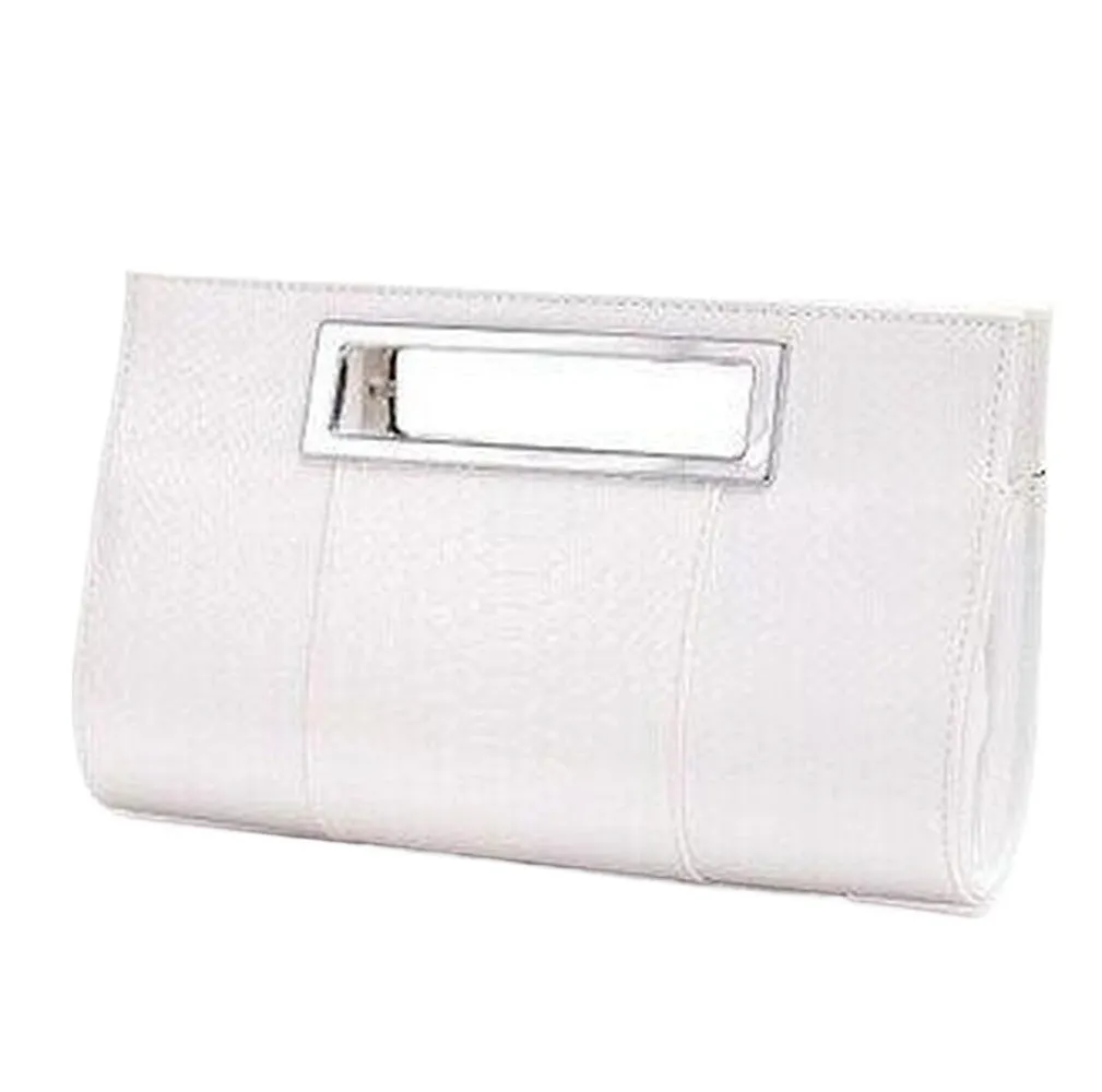 Stylish Ladies' Leather Clutch For Evening Party