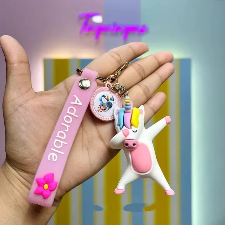 Stylish Unicorn Keychain