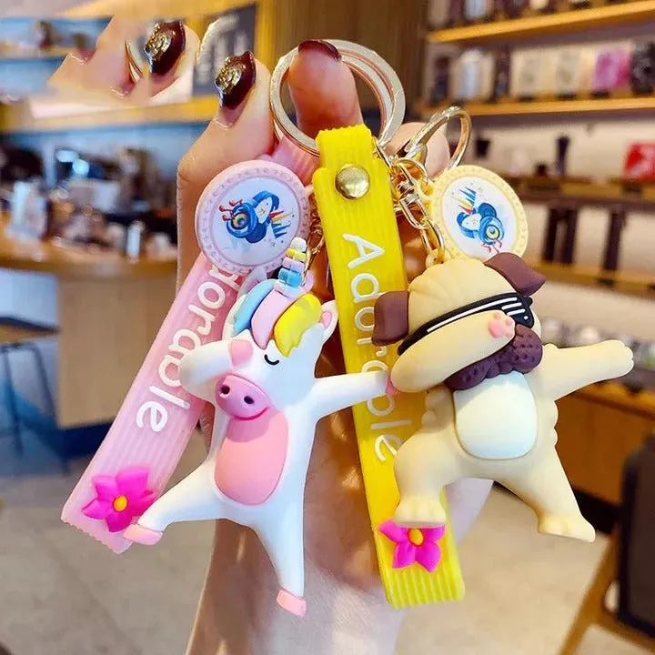 Stylish Unicorn Keychain