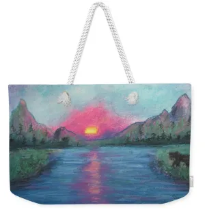 Sunny Bear Side ~ Weekender Tote Bag