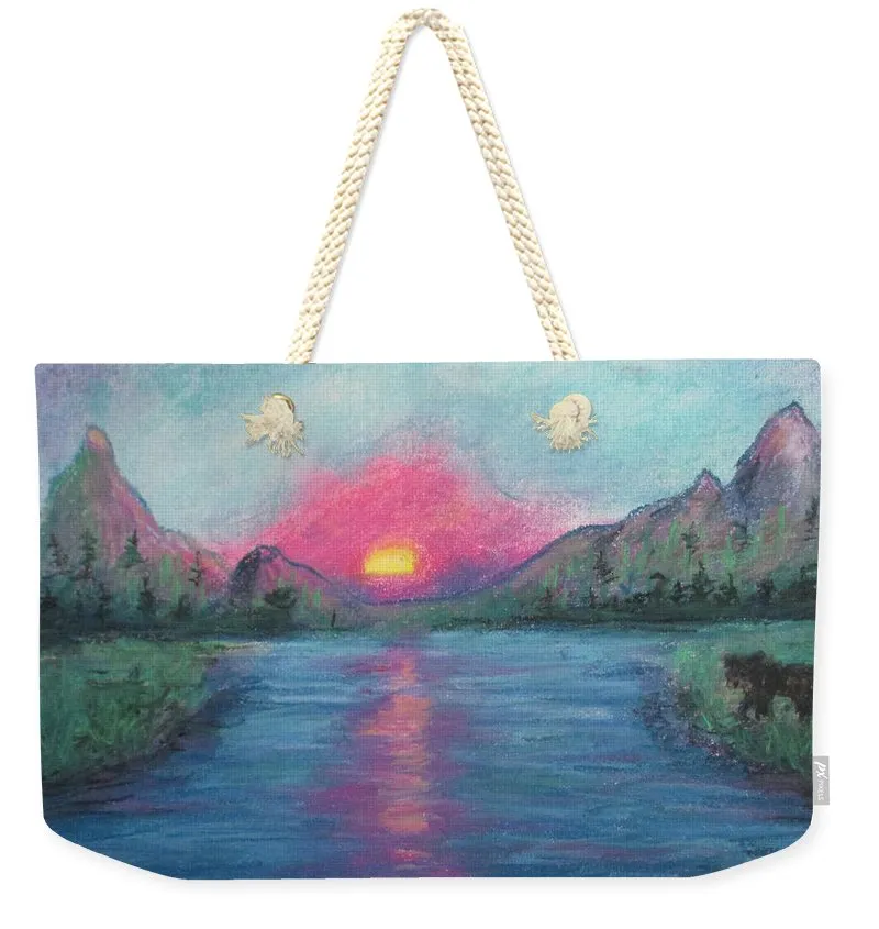 Sunny Bear Side ~ Weekender Tote Bag