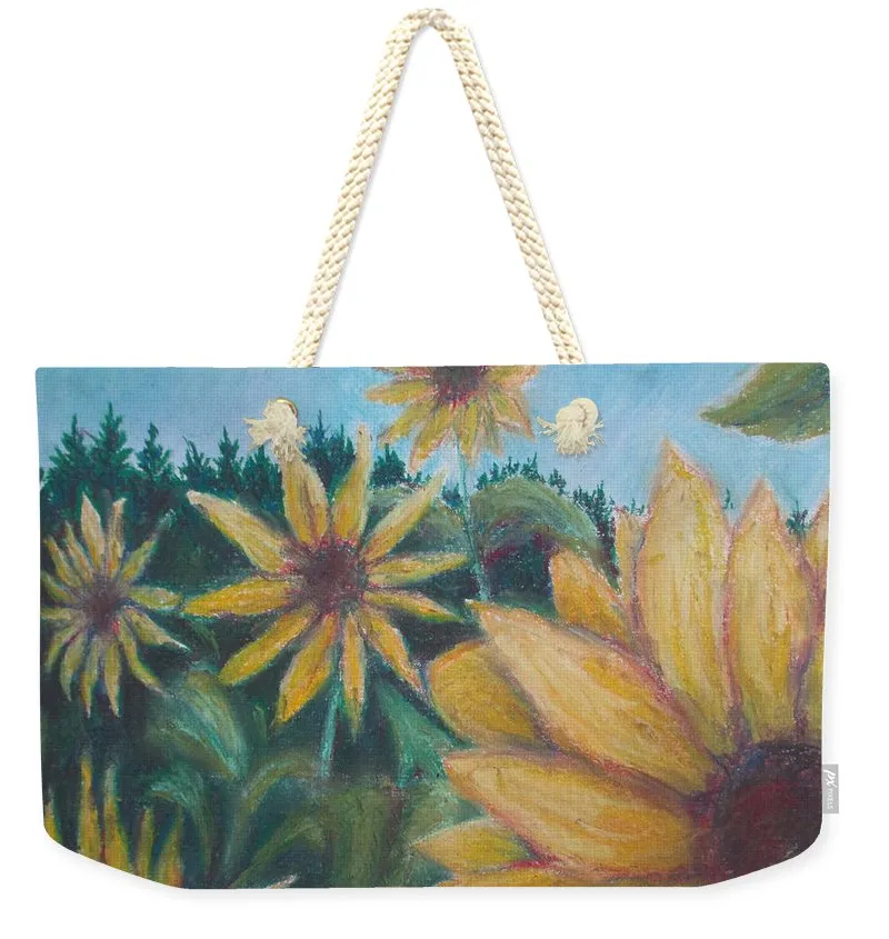 Sunny Flower ~ Weekender Tote Bag