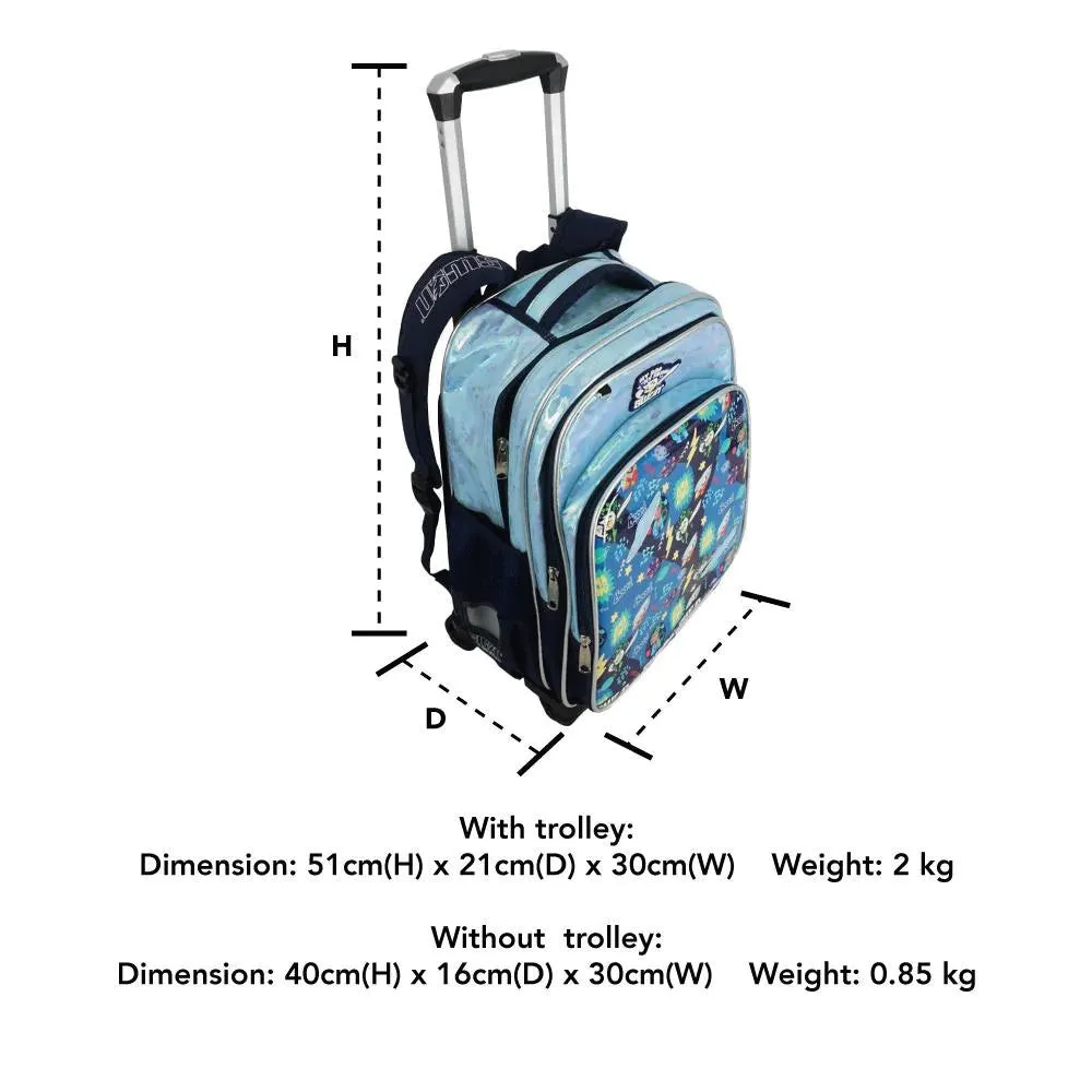 Swan Smile Doodle 2 Series Trolley (XL)