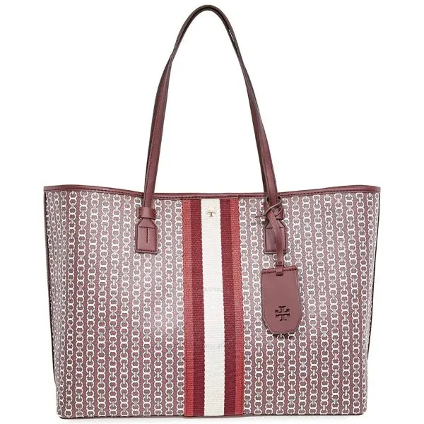 Tory Burch Gemini Link Canvas Tote -TB53303-989