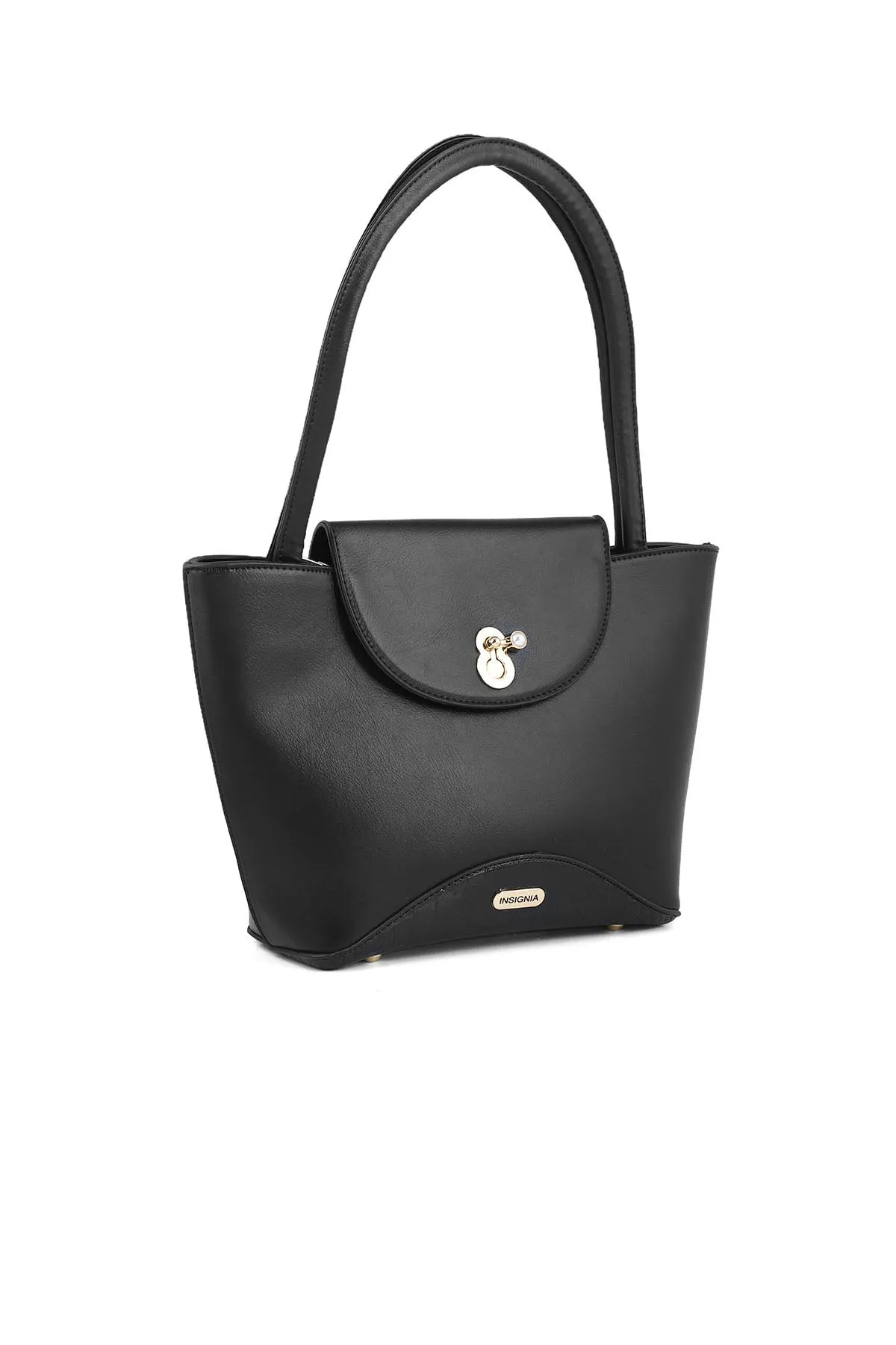 Trapeze Hand Bags B15045-Black