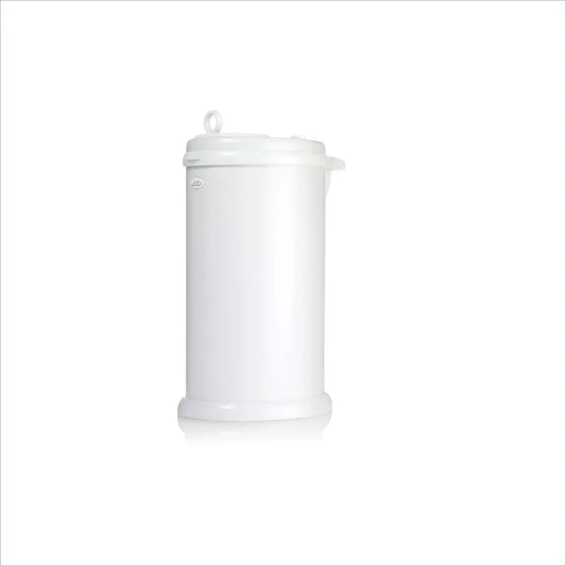 Ubbi Diaper Pail in White