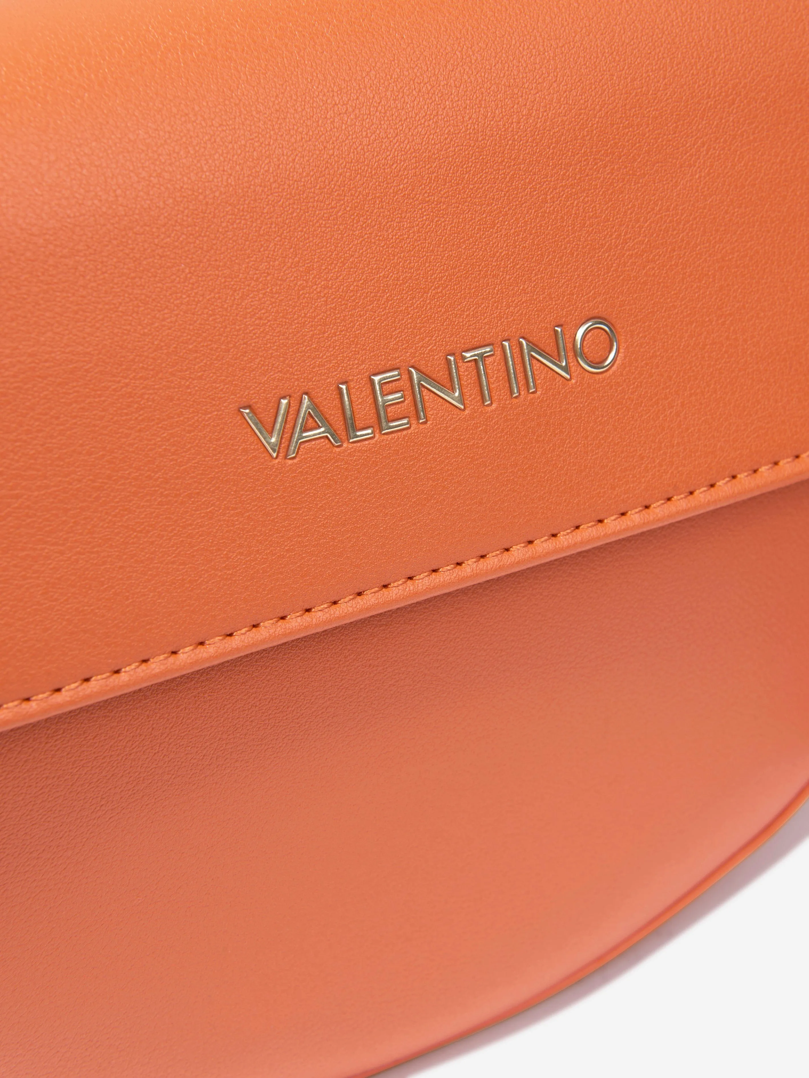 Valentino Girls Bigs Flap Bag in Orange (W: 24.5cm)