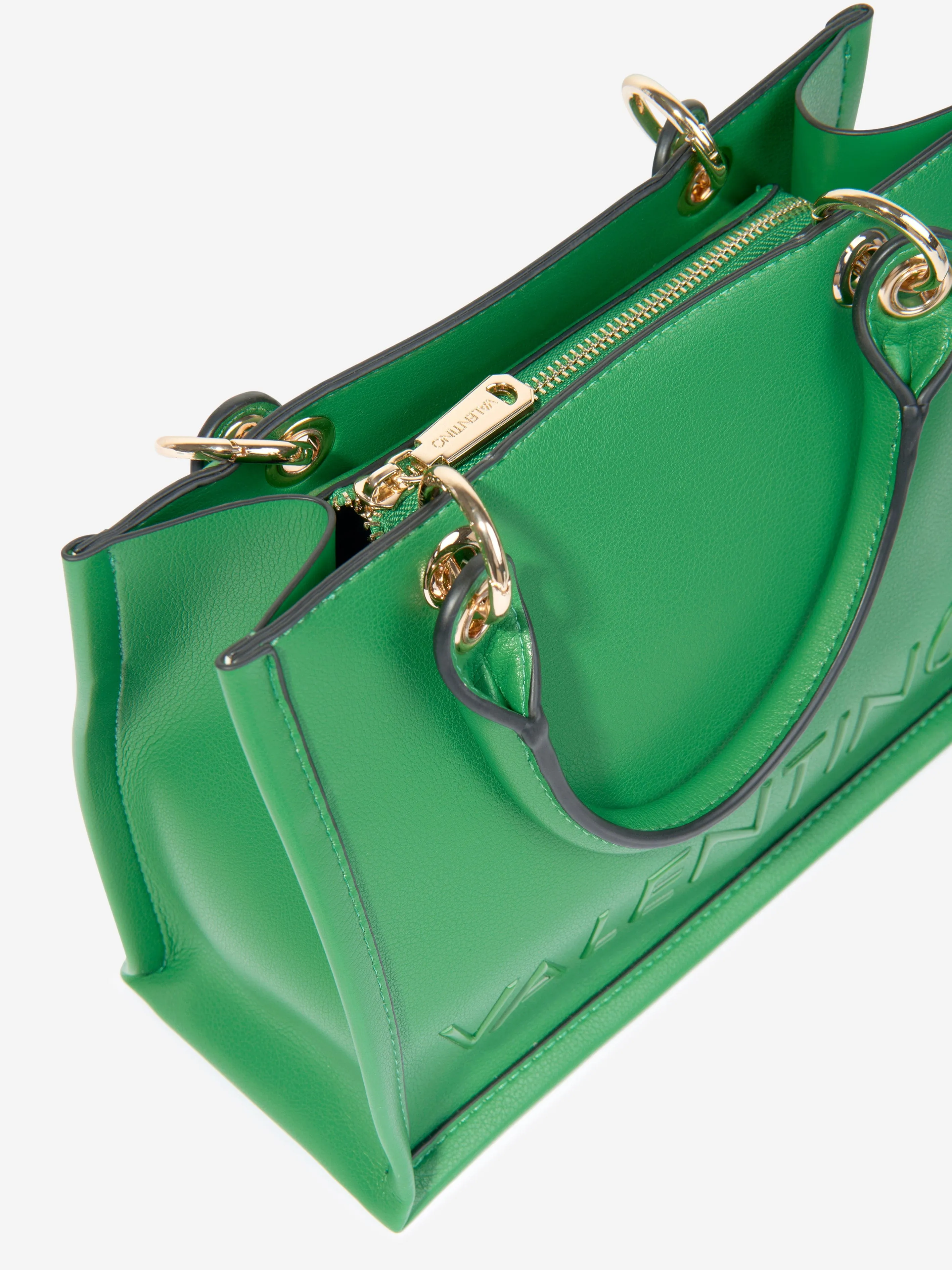 Valentino Girls Pigalle Crossbody Bag in Green (20cm)