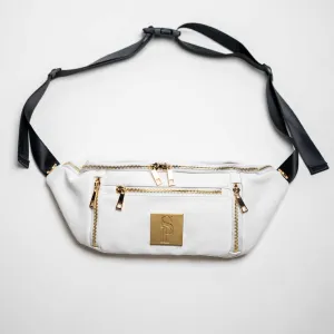 White Luxury Leather Sling Bag