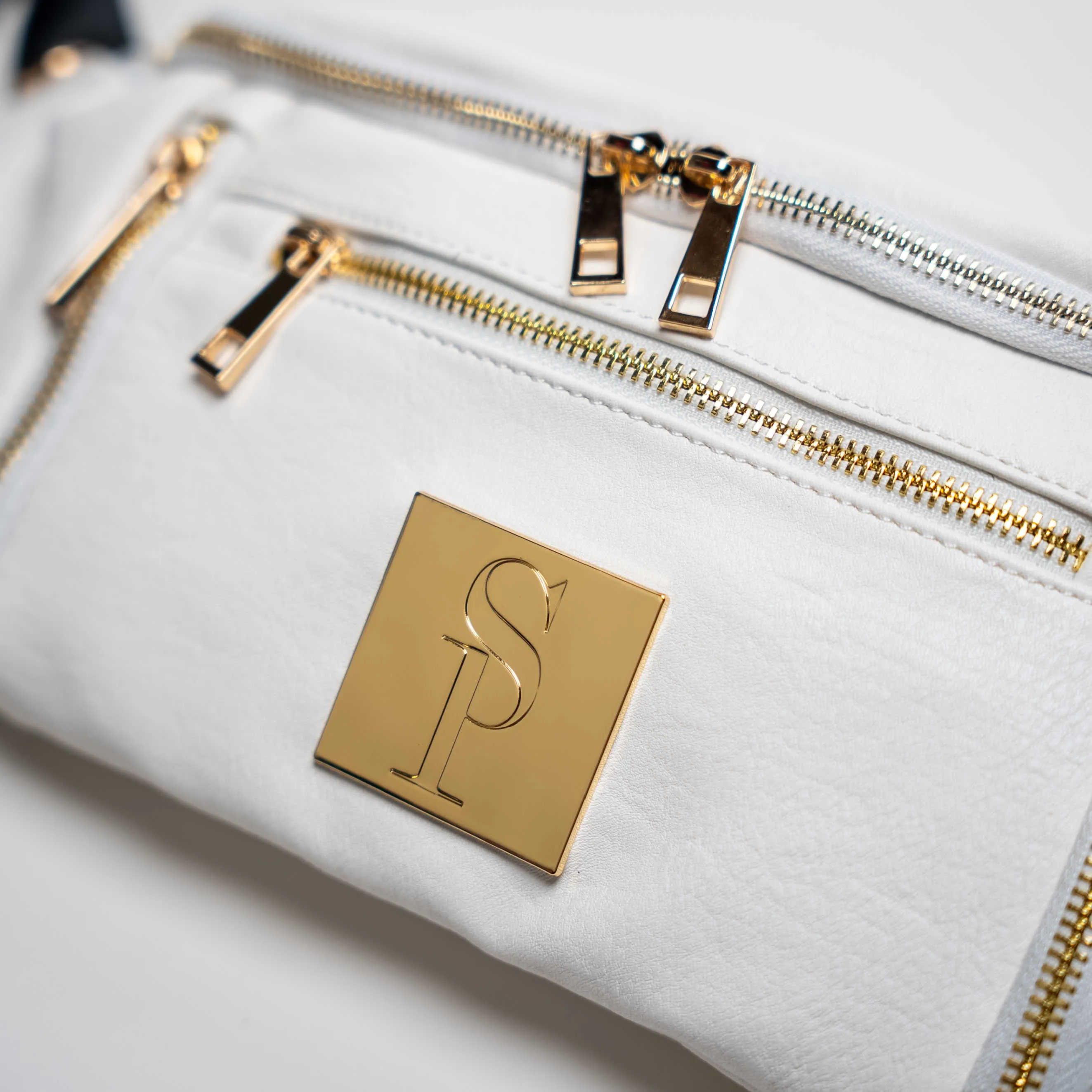 White Luxury Leather Sling Bag