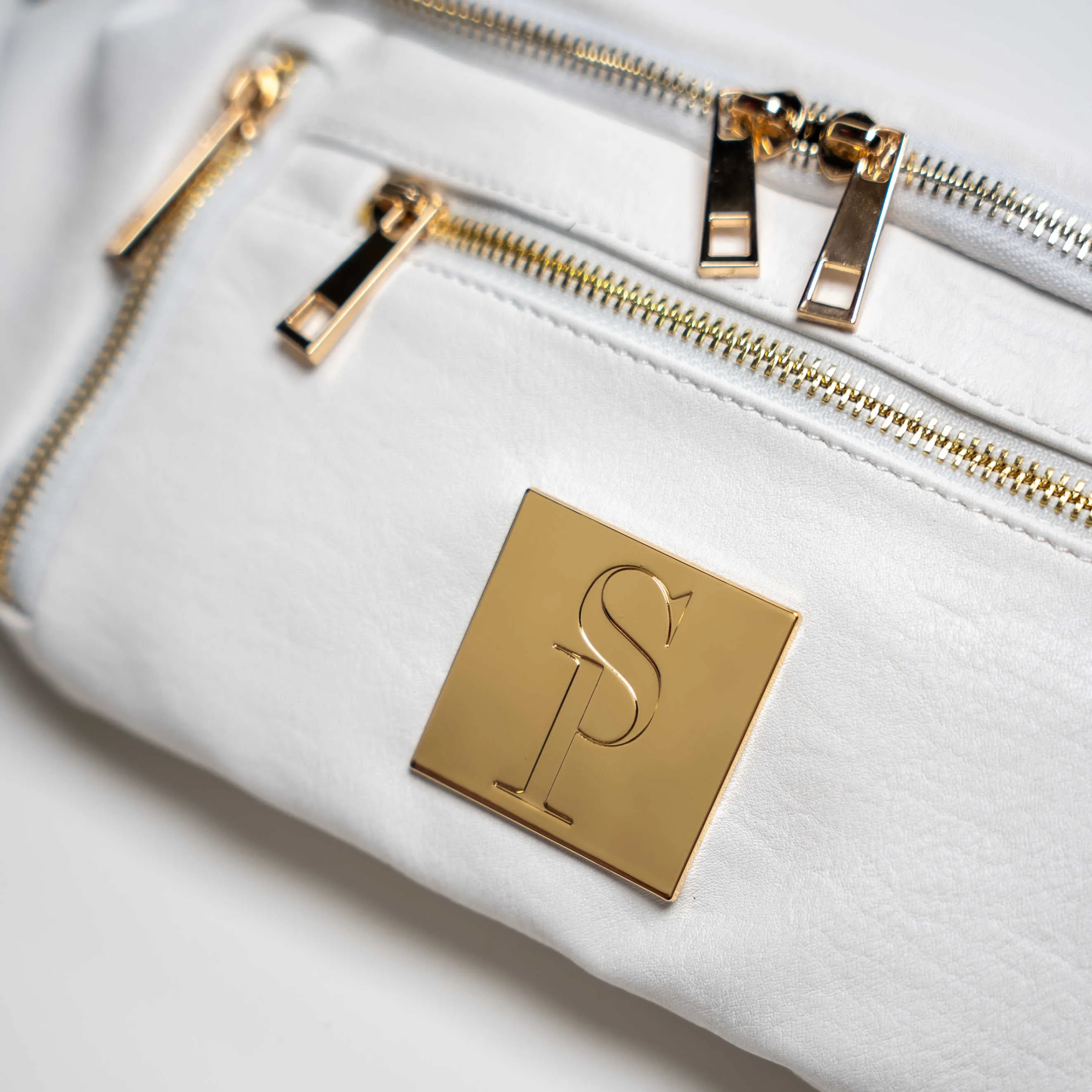 White Luxury Leather Sling Bag