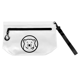 Zippered Pool Pouch with Mascot Medallion